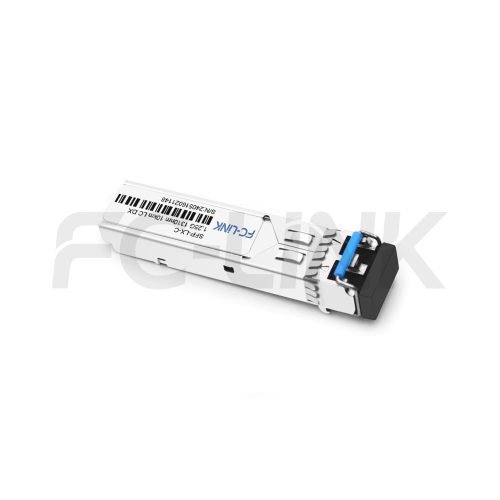 1.25G SFP LX/EX Transceiver for 1/10/15/20/40km SMF/MMF Links, 1310nm Duplex LC