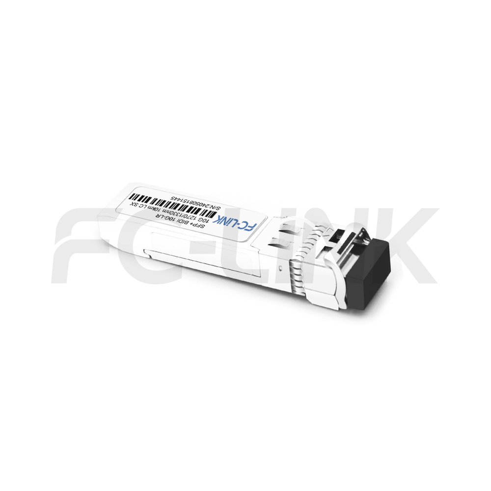 1SFP+ BIDI 10G 1270 1330nm 10km LR LC SX 10G SFP+ BIDI EER Transceiver for 60km SMF Links, 1270/1330nm Simplex LC
