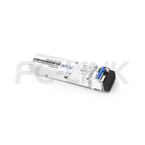 1.25G SFP BIDI Transceiver for 550m/3/10/20/40/60km SMF/MMF Links, 1310nm/1490nm Simplex LC/SC
