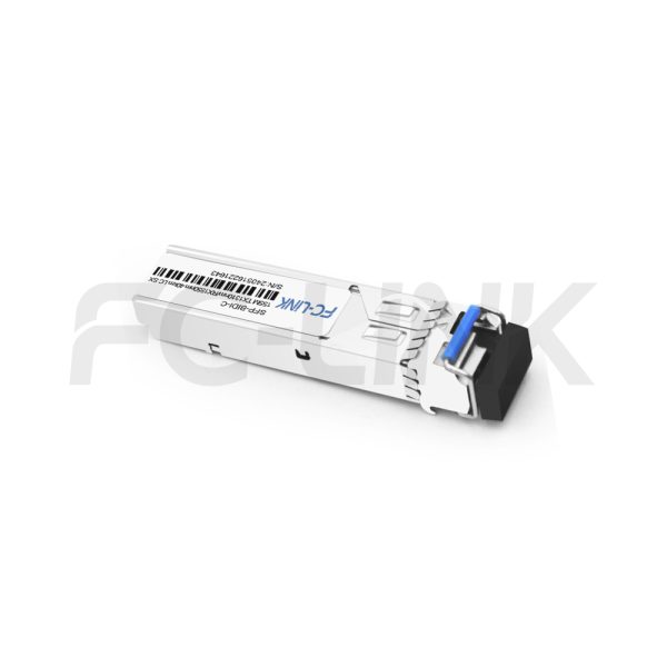 155M SFP BIDI Transceiver for 2/15/40/80km SMF/MMF Links, 1310nm/1550nm Simplex LC/SC