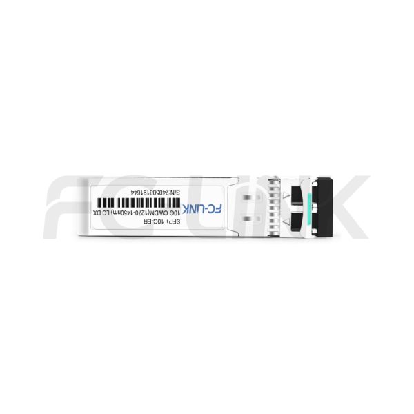10G CWDM SFP+ ER Transceiver for SMF Links, 1270nm to 1450nm Duplex LC