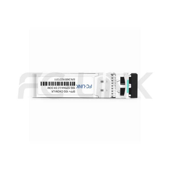 10G CWDM SFP+ LR Transceiver for SMF Links, 1270nm to 1610nm Duplex LC