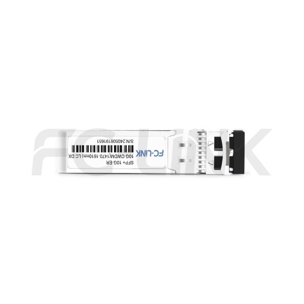 10G CWDM SFP+ ER Transceiver for SMF Links, 1470nm to 1610nm Duplex LC