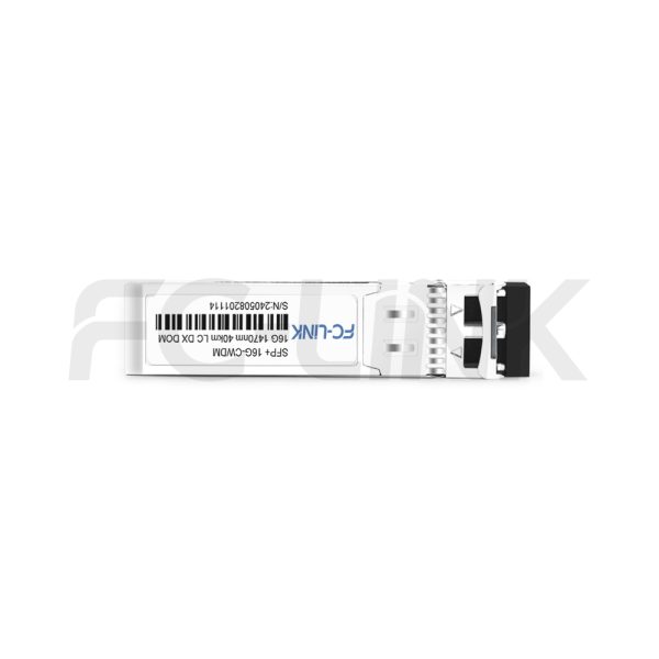 16G CWDM SFP+ Transceiver for 10km/40km SMF Links, 1470nm to 1610nm Duplex LC