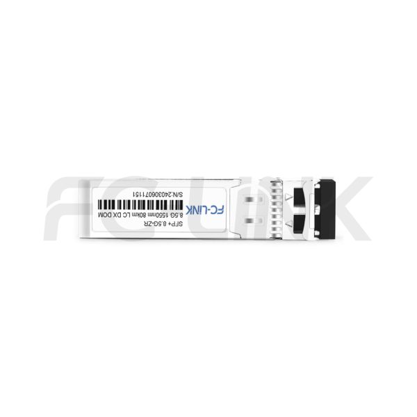 8.5G SFP+ ZR Transceiver for 80km SMF Links, 1550nm Duplex LC