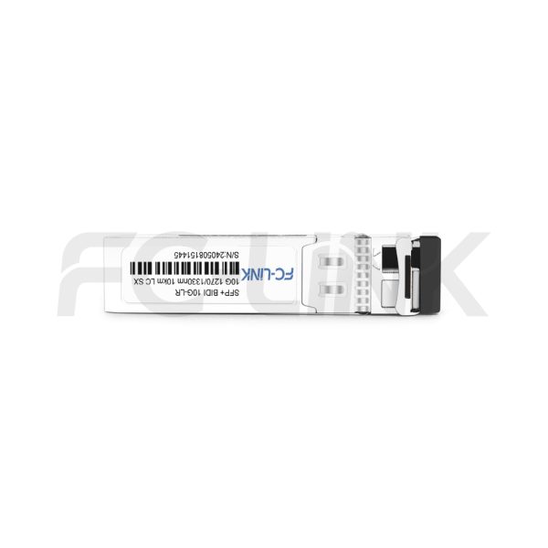10G SFP+ BIDI LR Transceiver for 10km SMF Links, 1270/1330nm Simplex LC
