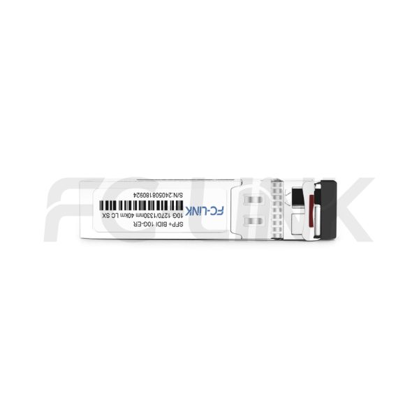10G SFP+ BIDI ER Transceiver for 40km SMF Links, 1270/1330nm Simplex LC