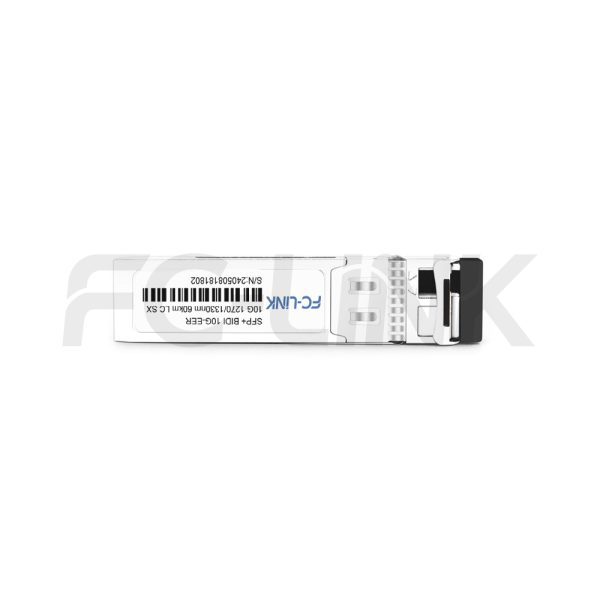 10G SFP+ BIDI EER Transceiver for 60km SMF Links, 1270/1330nm Simplex LC