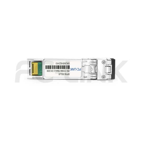 25G SFP28 LR Transceiver for 10km SMF Links, 1310nm Duplex LC