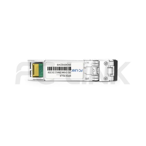 25G SFP28 LR Transceiver for 20km SMF Links, 1310nm Duplex LC