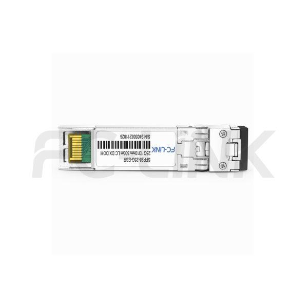 25G SFP28 ESR Transceiver for 300m MMF Links, 1310nm Duplex LC