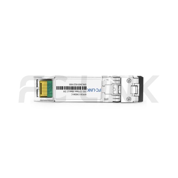 25G CWDM SFP28 Transceiver for 10km SMF Links, Duplex LC