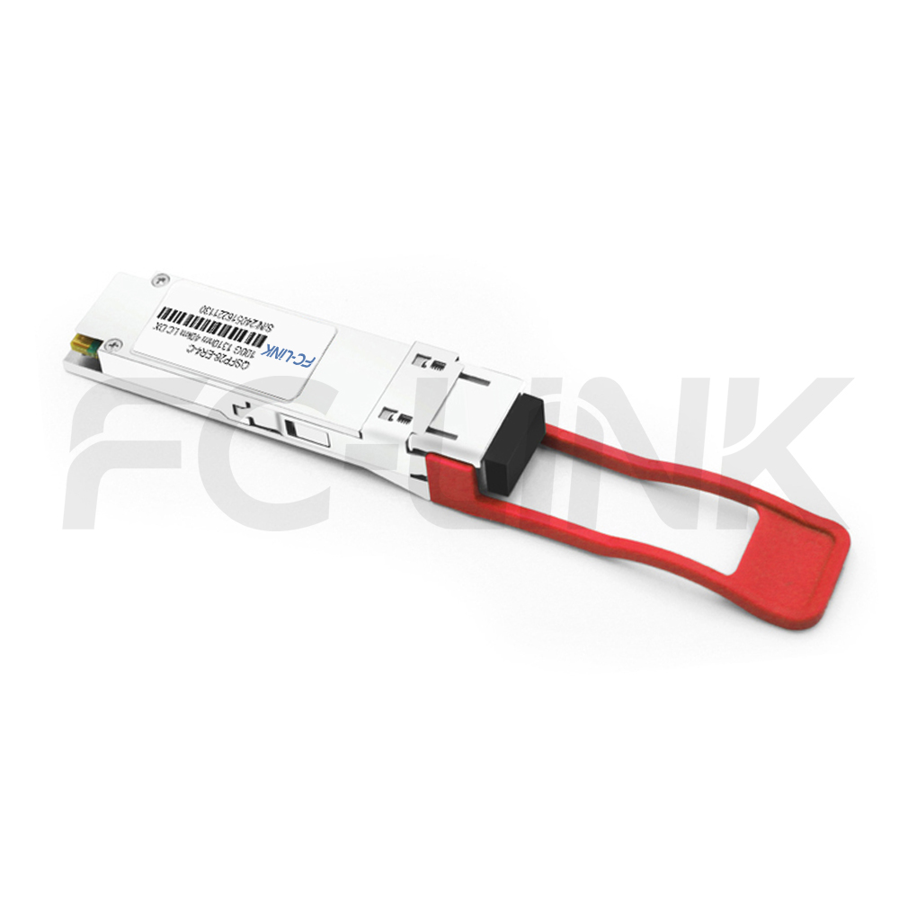 Generic Compatible 100GBASE-LR4 QSFP28 40km Breakout DOM Duplex LC SMF Optical Transceiver Module