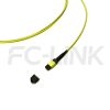 MPO Harness Cable, MPO-12 APC(Female/Male) to LC APC, 12 Fibers, Singlemode, 0.35dB Max, Type A/AF/B/U, Yellow