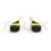 mpo-12-fibers-os2-sm-jumper-gallery-1 MPO-12 Fiber Optic Cable - MPO to MPO OS2 Singlemode, 12-Fiber Jumper Cord, for 800G/400G/100G Data Center, APC Polish (Female/Male), Type A/B/C, Yellow
