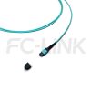mpo-16-fibers-om3-mm-harness-cable-gallery-1 MPO Harness Cable, MPO-16 PC/APC(Female/Male) to LC PC/APC, 16 Fibers, Multimode(OM3), 0.35dB Max, Type B, Aqua
