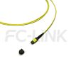 MPO Harness Cable, MPO-16 APC(Female/Male) to LC APC, 16 Fibers, Singlemode, 0.35dB Max, Type B, Yellow