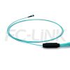 mpo-24-fibers-om3-mm-harness-cable-gallery-4 MPO Harness Cable, MPO-24 PC/APC(Female/Male) to LC PC/APC, 24 Fibers, Multimode(OM3), 0.35dB Max, Type A/B/C/U, Aqua