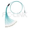 mpo-24-fibers-om3-mm-harness-cable-gallery-5 MPO Harness Cable, MPO-24 PC/APC(Female/Male) to LC PC/APC, 24 Fibers, Multimode(OM3), 0.35dB Max, Type A/B/C/U, Aqua