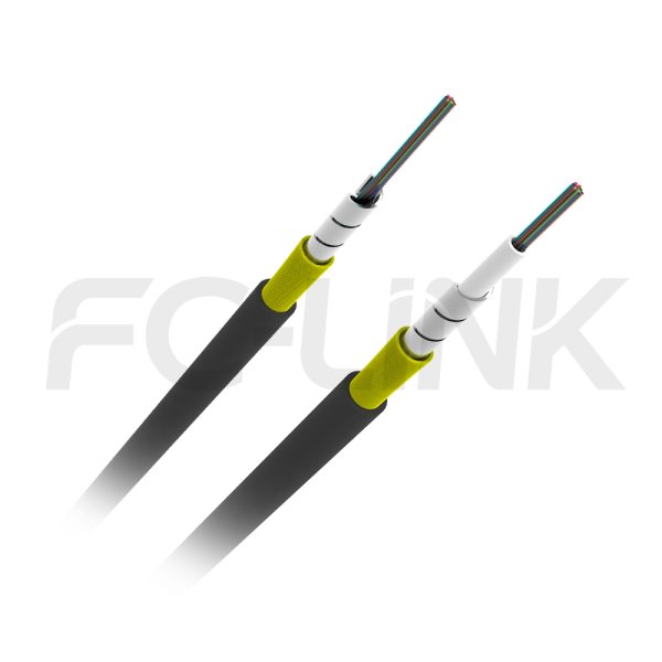 mpo-24-fibers-os2-sm-armored-jumper-gallery-3 Armored MPO-24 Fiber Optic Cable - MPO to MPO OS2 Singlemode, 24-Fiber Armored Jumper Cord, for 10G-800G Transceivers, APC Polish (Female/Male), Type A/B/C/D/E, Yellow