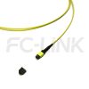MPO Harness Cable, MPO-24 APC(Female/Male) to LC APC, 24 Fibers, Singlemode, 0.35dB Max, Type A/B/C/U, Yellow