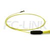 MPO Harness Cable, MPO-24 APC(Female/Male) to LC APC, 24 Fibers, Singlemode, 0.35dB Max, Type A/B/C/U, Yellow