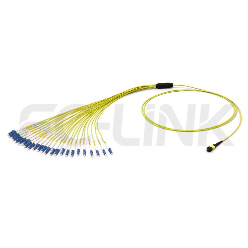 mpo-24-fibers-os2-sm-harness-cable-main-1 MPO Harness Cable, MPO-24 APC(Female/Male) to LC APC, 24 Fibers, Singlemode, 0.35dB Max, Type A/B/C/U, Yellow