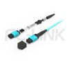 mpo-32-fibers-base-16-trunk-cable-gallery-3 MPO-32 Trunk Cable - 32 Fiber Main Trunk Cord, Base-16, Supports OS2/OM3/OM4/OM5, for 400G/800G Backbone, PC/APC Polish (Female/Male), Type B