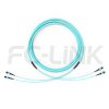 mpo-32-fibers-base-16-trunk-cable-gallery-4 MPO-32 Trunk Cable - 32 Fiber Main Trunk Cord, Base-16, Supports OS2/OM3/OM4/OM5, for 400G/800G Backbone, PC/APC Polish (Female/Male), Type B