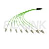 mpo-8-fibers-om5-mm-harness-cable-gallery-3 MPO Harness Cable, MPO-8 PC/APC(Female/Male) to LC PC/APC, 8 Fibers, Multimode(OM5), 0.35dB Max, Type A/AF/B/U, Lime Green