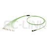 mpo-8-fibers-om5-mm-harness-cable-main-1 MPO Harness Cable, MPO-8 PC/APC(Female/Male) to LC PC/APC, 8 Fibers, Multimode(OM5), 0.35dB Max, Type A/AF/B/U, Lime Green