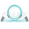mpo-96-fibers-base-12-trunk-cable-gallery-4 MPO-96 Trunk Cable - 96 Fiber Main Trunk Cord, Base-12, Supports OS2/OM3/OM4/OM5, for Extreme Density Backbone, PC/APC Polish (Female/Male), Type A/B/C