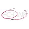 mpo12-2-mpo6-om4-mm-breakout-cable-gallery-5 MPO Breakout Cable, MPO-12 PC/APC(Female/Male) to 2 x MPO-6 PC/APC(Female/Male), 12 Fibers, Multimode(OM4),0.35dB Max, Aqua/Violet