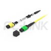 mpo16-2-mpo8-sm-os2-breakout-cable-gallery-4 MPO Breakout Cable, MPO-16 APC(Female/Male) to 2 x MPO-8 APC(Female/Male), 16 Fibers, Singlemode(OS2),0.35dB Max, Yellow