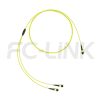 mpo16-2-mpo8-sm-os2-breakout-cable-gallery-7 MPO Breakout Cable, MPO-16 APC(Female/Male) to 2 x MPO-8 APC(Female/Male), 16 Fibers, Singlemode(OS2),0.35dB Max, Yellow