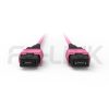 mpo24-2-mpo12-om4-mm-breakout-cable-gallery-2 MPO Breakout Cable, MPO-24 PC/APC(Female/Male) to 2 x MPO-12 PC/APC(Female/Male), 24 Fibers, Multimode(OM4),0.35dB Max, Aqua/Violet