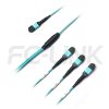 mpo24-3-mpo8-om3-mm-breakout-cable-gallery-1 MPO Breakout Cable, MPO-24 PC/APC(Female/Male) to 3 x MPO-8 PC/APC(Female/Male), 24 Fibers, Multimode(OM3),0.35dB Max, Aqua