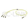 mpo24-3-mpo8-sm-os2-breakout-cable-main-1 MPO Breakout Cable, MPO-24 APC(Female/Male) to 3 x MPO-8 APC(Female/Male), 24 Fibers, Singlemode(OS2),0.35dB Max, Yellow