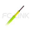 mpo8-2-mpo4-om5-mm-breakout-cable-gallery-4 MPO Breakout Cable, MPO-8 PC/APC(Female/Male) to 2 x MPO-4 PC/APC(Female/Male), 8 Fibers, Multimode(OM5),0.35dB Max, Lime Green