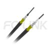 组4 Armored MPO-8 Fiber Optic Cable - MPO to MPO OS2 Singlemode, 8-Fiber Armored Jumper Cord, for 800G OSFP, 400G OSFP, 100G QSFP28, APC Polish (Female/Male), Type A/B, Yellow