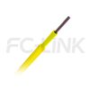 组6 MPO Breakout Cable, MPO-8 APC(Female/Male) to 2 x MPO-4 APC(Female/Male), 8 Fibers, Singlemode(OS2),0.35dB Max, Yellow