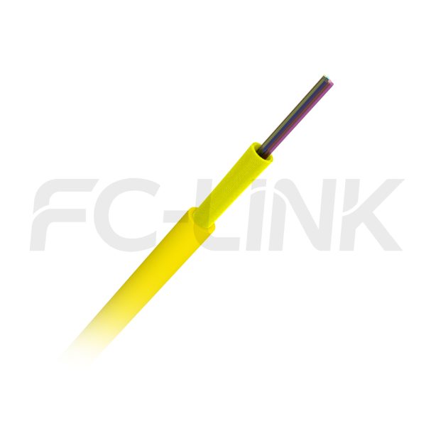 组6 MPO Breakout Cable, MPO-8 APC(Female/Male) to 2 x MPO-4 APC(Female/Male), 8 Fibers, Singlemode(OS2),0.35dB Max, Yellow