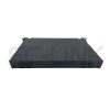 MPO 1U Rack Mount Fiber Enclosure with 4 Plastic Cassettes(4pcs of 12 Fibers MPO to LC Fiber Patch Cord), 48 Fibers, Sliding Type